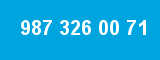 987 326 00 71
